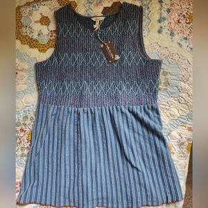 Matilda Jane Women's Large Sleeveless Top NWT